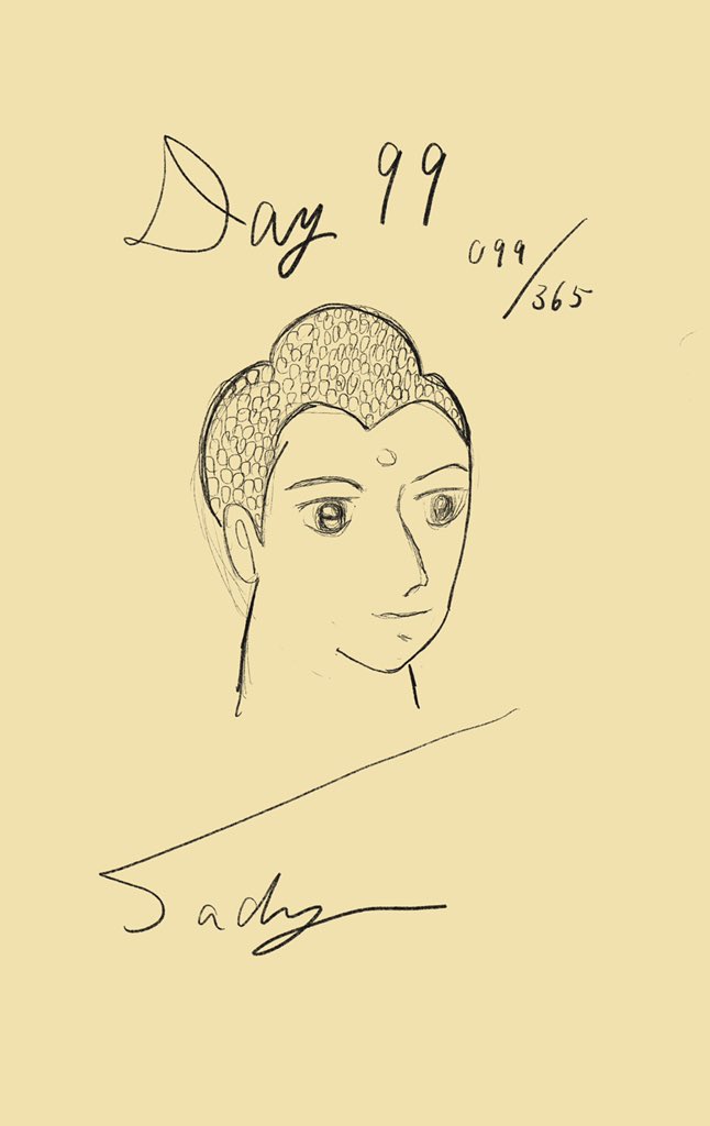 Day99
ブッダ
今日はお釈迦様の誕生日とのこと。この仏像の絵を描いてなければ、気付くこともなかったと思う。手塚治虫さんのブッダを真似てみたけど、目が似ない!
【099/365】
#日刊ラッキーズ
#5分の習慣
#毎日9時更新