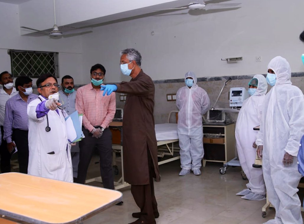 wasimakhtar1955's tweet image. In order to screen and initial checkup of patients with early symptoms of #covid_19, a filter clinic and #IsolationWard comprising upon 50 beds, has been established at #Landhi (near Babar Market) Cardiac Emergency Center. #Karachi