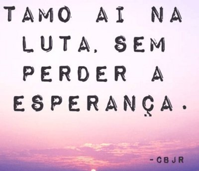 Caminhamos pela fé, e não pela visão.
