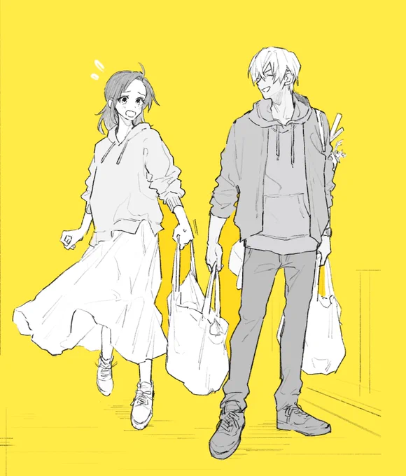 「持ちますってばー!」 / あむあず 