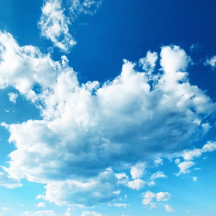 16. “I like to take photos of clouds. With nothing else in the background. Just the sky, cloud and the sun. I like to take photos with just those things. Because clouds are never the same shape. [.] they might look really similar but they’re all different.”