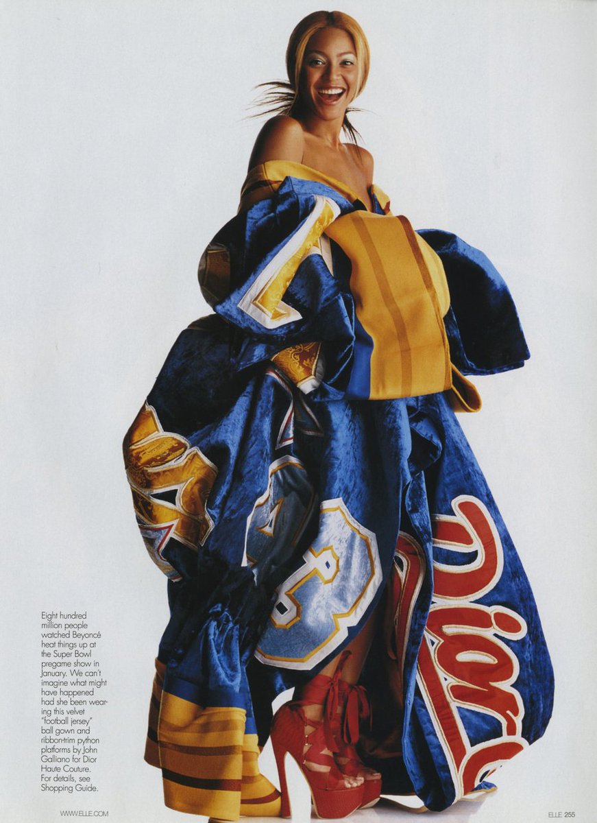 Beyoncé for Elle Magazine, 2003