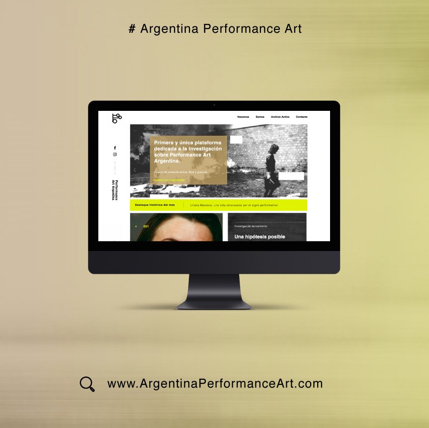 N_Voliakovsky's tweet photo. Estoy muy emocionada de compartir con ustedes #ArgentinaPerformanceArt  la primera y única plataforma digital dedicada exclusivamente a la investigación teórica de Performance Art en Argentina. https://t.co/6ikz5LE0DS