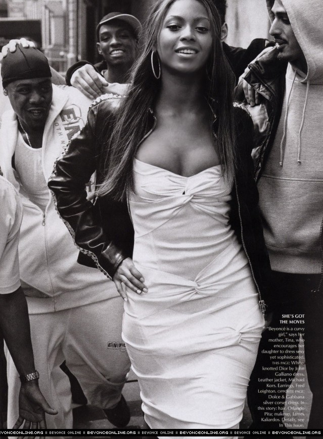 Beyoncé for Vogue, 2003