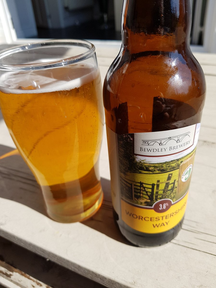 Thank you <a href="/bewdleybrewery1/">Bewdley Brewery</a> what a lovely light refreshing tipple to have in the garden on lockdown 🍻👍 See you again when all this blows over. Stay safe folks 👍