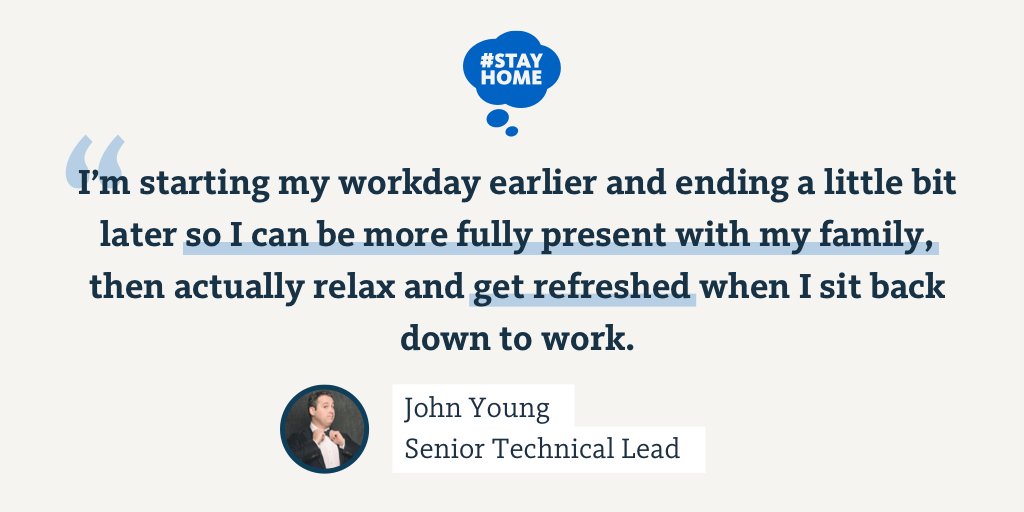 thinkcompany's tweet photo. The 9-5 schedule doesn't really make sense when the whole household is home. If you have the flexibility, take time midday to do an activity as a family, make lunch together, play an afternoon game of scrabble, or take the dog on a long walk. #ThinkingFromHome #refocus https://t.co/k0vuw3TmSV