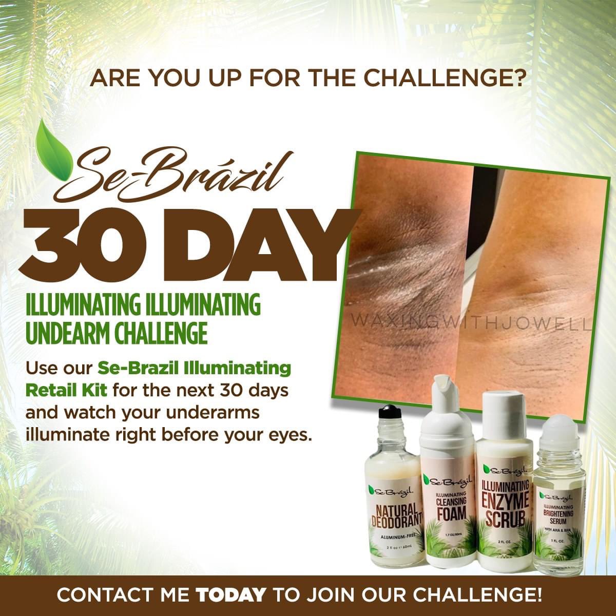 StephanieLaynes's tweet photo. Are you ready for the
Se-Brazil Illuminating Underarm Challenge??
Use our Se-Brazil Illuminating Products for the underarm area!
Find a Se-Brazil Retailer near you!
#sebrazilwax #sebrazil #underarmchallenge @CallMeCudi_ https://t.co/rhNGDLWPgx