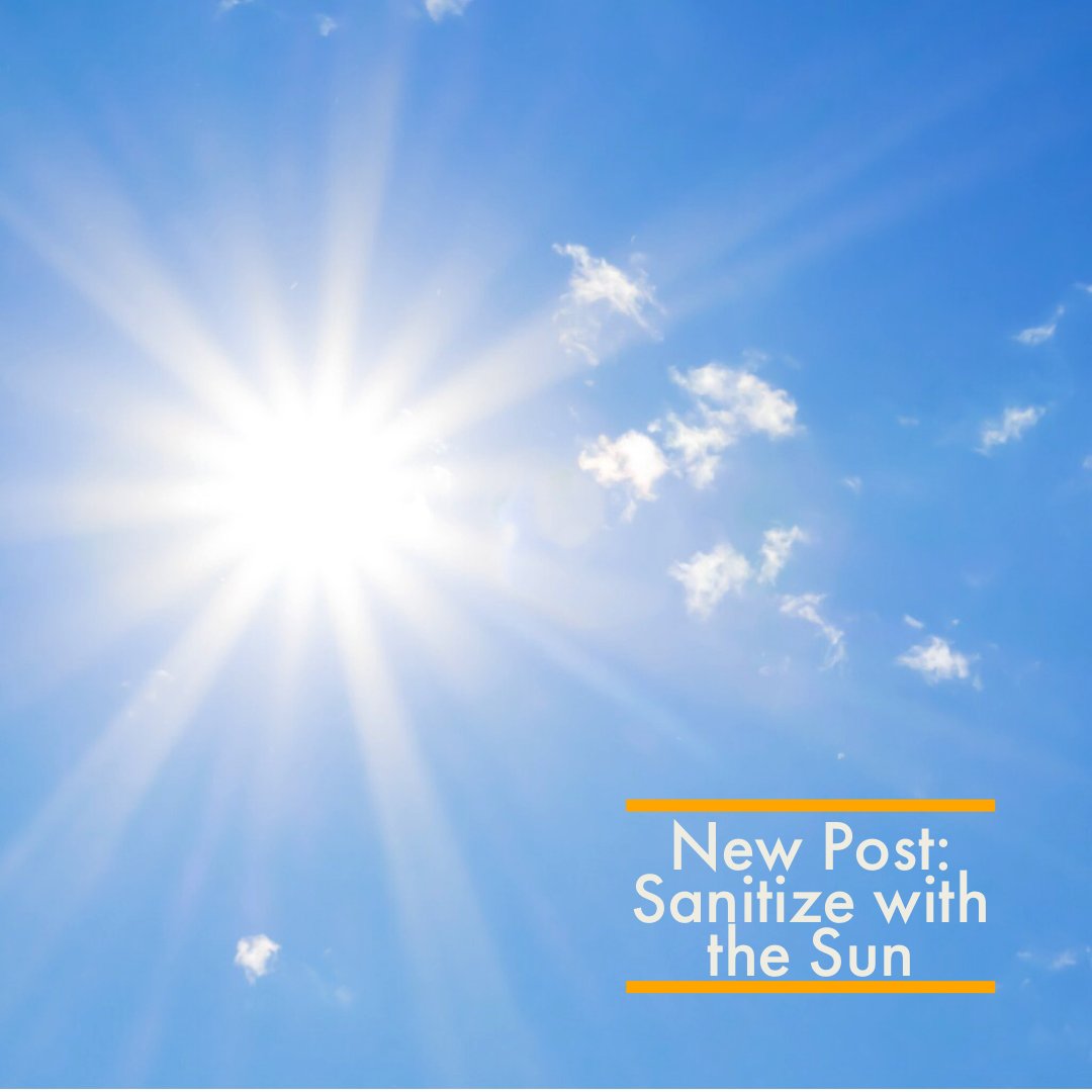 PolderProducts's tweet photo. Check out our latest blog post ⬇️ for how to use the sun to sanitize your clothes.☀️
➖➖➖
Blog Link: https://t.co/BE3XM8clTM
➖➖➖
#polderproducts #newpost #newblogpost #sanitize #laundry #dirtyclothes #laundryday #disinfect #stayhome #sunshine #wednesday #wednesdaywisdom https://t.co/5NdUmg88Y6