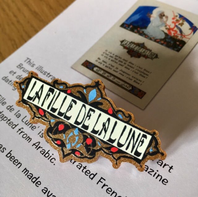 Badgical's tweet photo. Hey! Hope you're all doing ok. 
Since I've been asked, yes, I'm still shipping brooches &amp; pins if any of you want to send a little something to a loved one.

Price is still £10 including UK shipping and I'm happy to write a message in the card for you. 
https://t.co/fKpSxbvsuS https://t.co/gLubjDkO7U