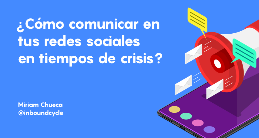 elcompaprimera's tweet photo. ¿Cómo comunicar en tus redes sociales en tiempos de crisis? https://t.co/V3YMPc6AJc vía #inboundcycle https://t.co/DAq8fjtRrA