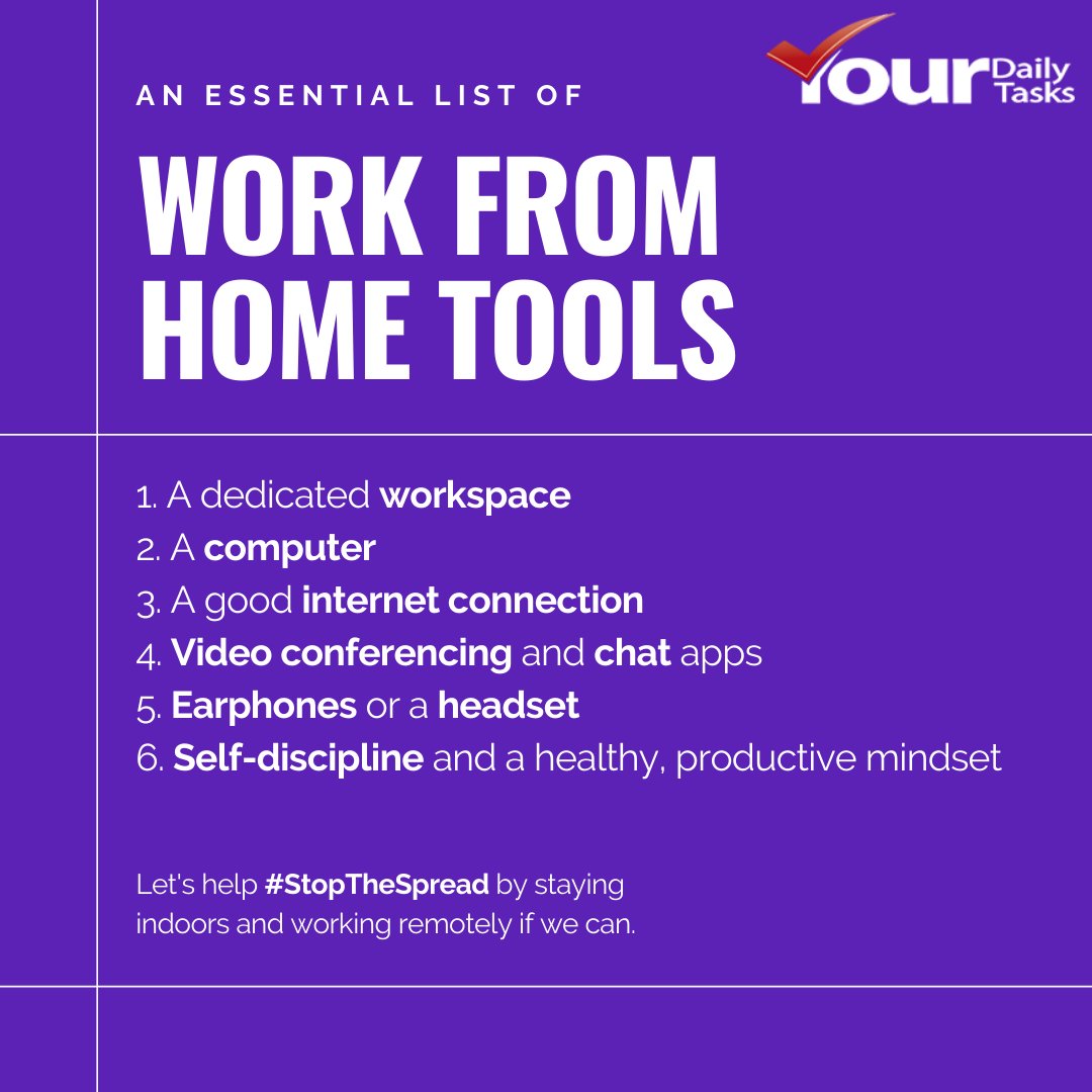 yourdailytasks's tweet photo. #WorkFromHome #Outsourcing #YourDailyTask #VirtualAssistant #HireVirutalAssistant 

https://t.co/GprVNTALRX https://t.co/HQZGTsmKfL
