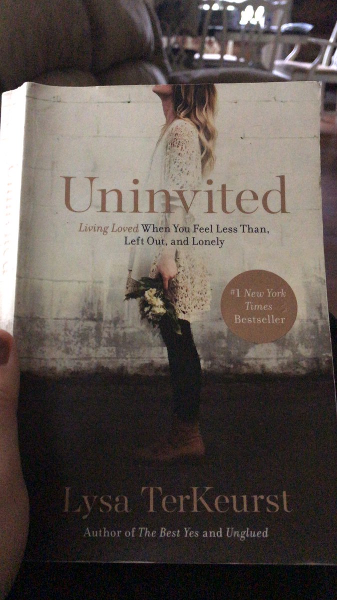 amy_jeff95's tweet photo. Just finished this. Excellent read. @LysaTerKeurst , this has me asking myself,” What are ways I can be an agent of grace?” among other things. https://t.co/Bhifkp8dPX