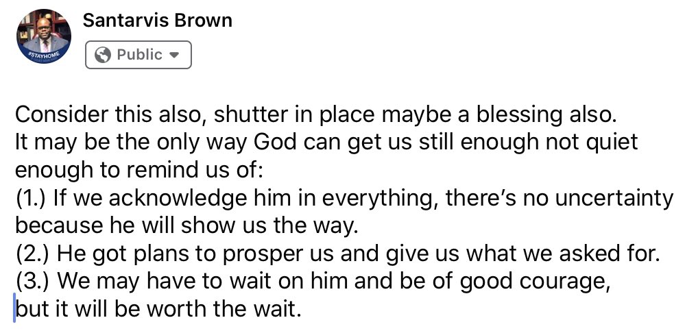 Dr. Santarvis Brown tweet media