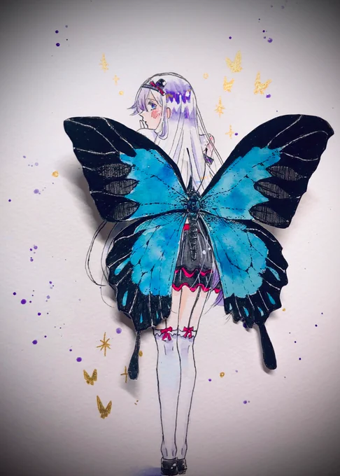 #ピノの自由帳
#カルロピノ

ちょうちょ 