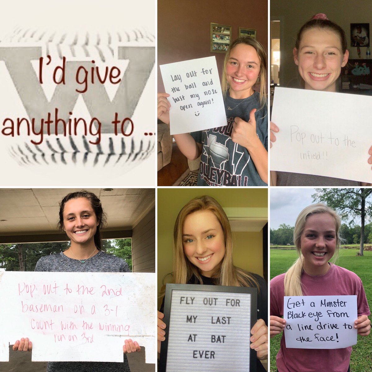WallerSoftball's tweet photo. What would you give to be back on the field right now?🥎🐾 https://t.co/JuQmyinCUn