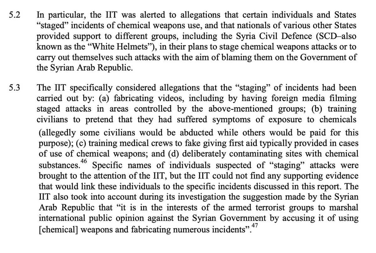 This won't make anyone who makes these allegations happy anyway, but the IIT confirms it considered scenarios where the incidents were staged as part of its investigation.