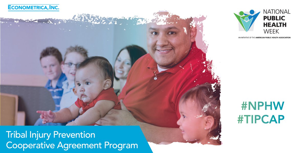 EconometricaMD's tweet photo. DYK: Econometrica worked with @IndianHealthService to increase the capacity of Tribal communities and provide guidance for community/Tribal-level injury prevention programs.
.
.
#NPHW #TIPCAP #EconometricaInc https://t.co/Pmmw2GLq1z
