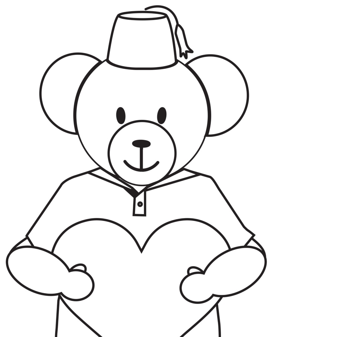 shrinershosp's tweet photo. Let's go on a #BearHunt! Download our Fezzy Bear coloring page, color it, hang it in your home window and post a photo with the hashtags #bearhunt and #findfezzy so we can see your awesome artwork. https://t.co/1XuMIC0ryz