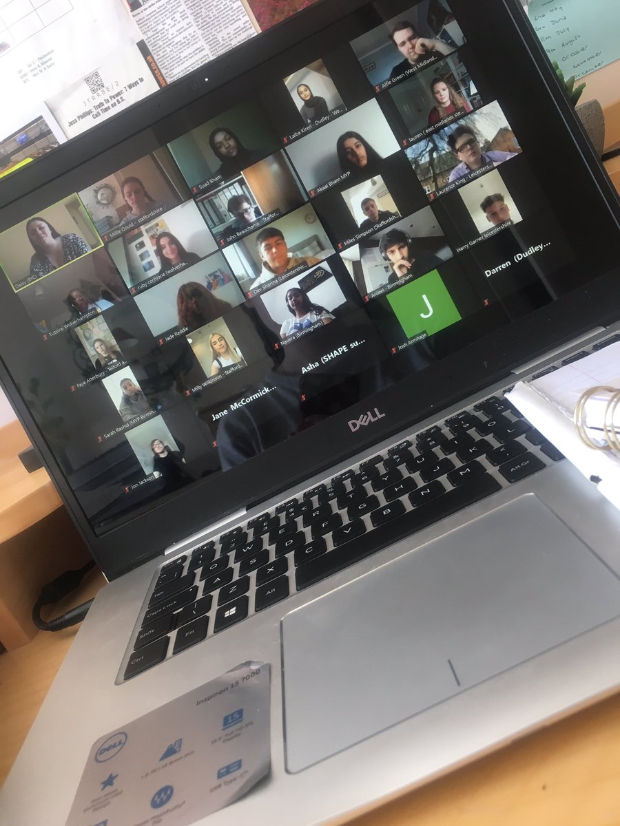 MillieKGould's tweet photo. A great zoom call with the Midlands MYPs #superregion #Midlandsforlife 💗 https://t.co/lLwMNZ9v6U