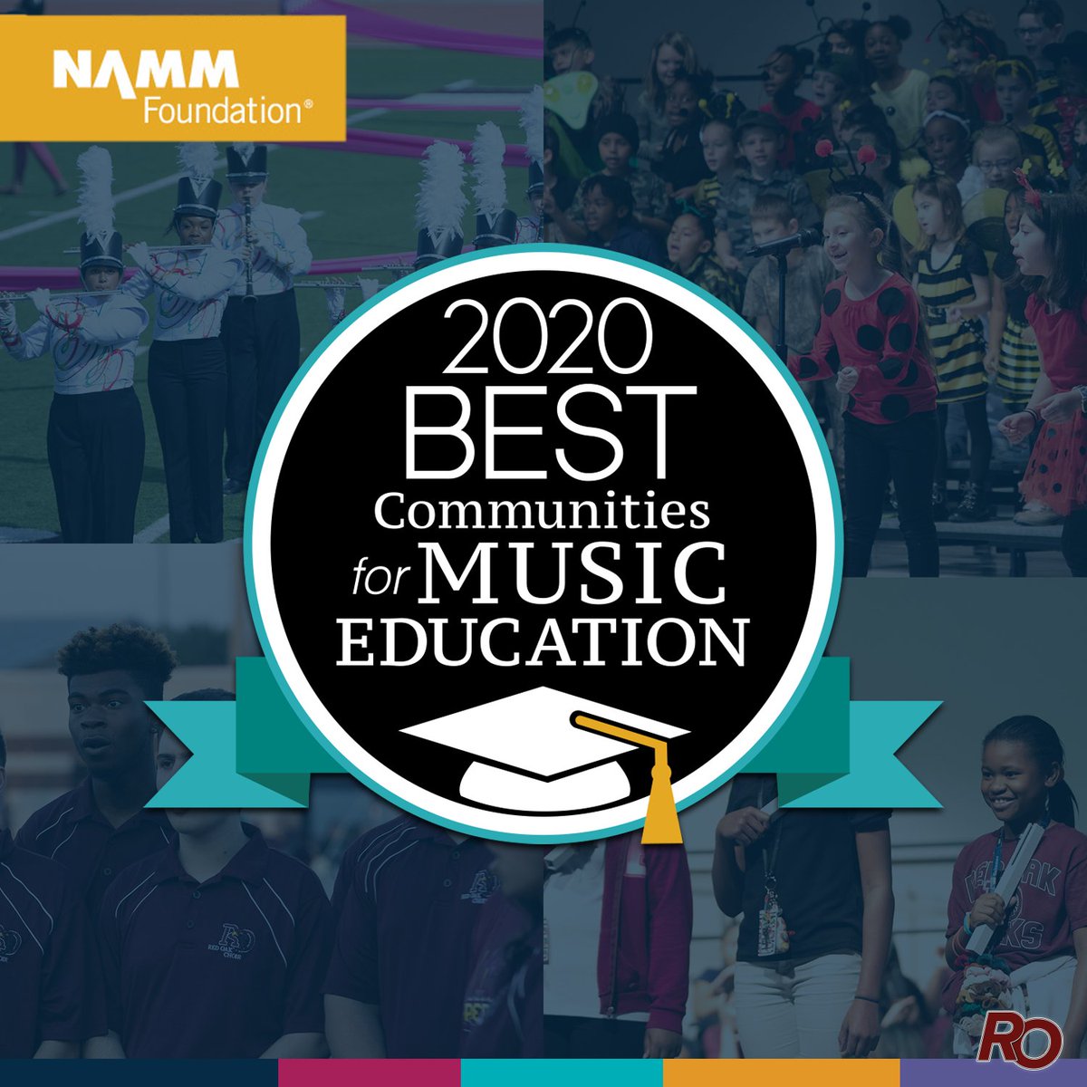 redoakisd's tweet photo. #ROISD has been named a Best Communities for Music Education by the National Association of Music Merchants (@NAMM) for the 8th time! #WeAreRO https://t.co/YGMMpi3v0W