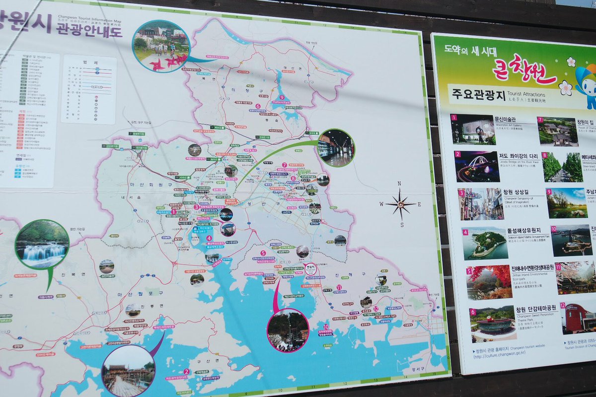 There are several cherry blossom viewing spot in Jinhae, but i only had 5 hours to explore the city so i only choose 3: Gyeonghwa Rail Station, Yeojwacheon Stream, and Jehwangsan Park Observation deck.