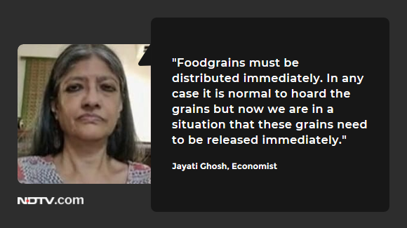 NDTV -  @OxfamIndia  #India4All telethon | Economist Jayati Ghosh [ @Jayati1609] on what should be done immediately to help the poor impacted by  #CoronavirusLockdown.