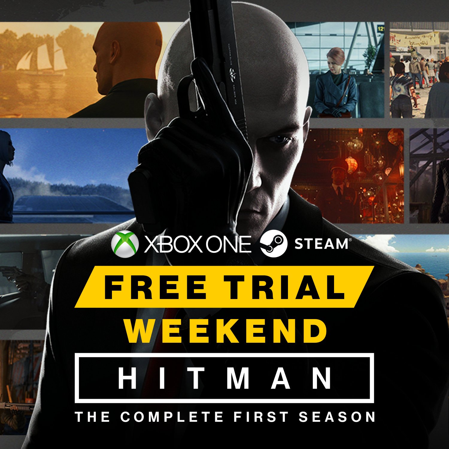 Io Interactive Twitterren Play Hitman The Complete First Season For Free This Weekend We Ve Teamed Up With Our Friends At Valve And Microsoft To Offer A Free Trial Weekend For Hitman