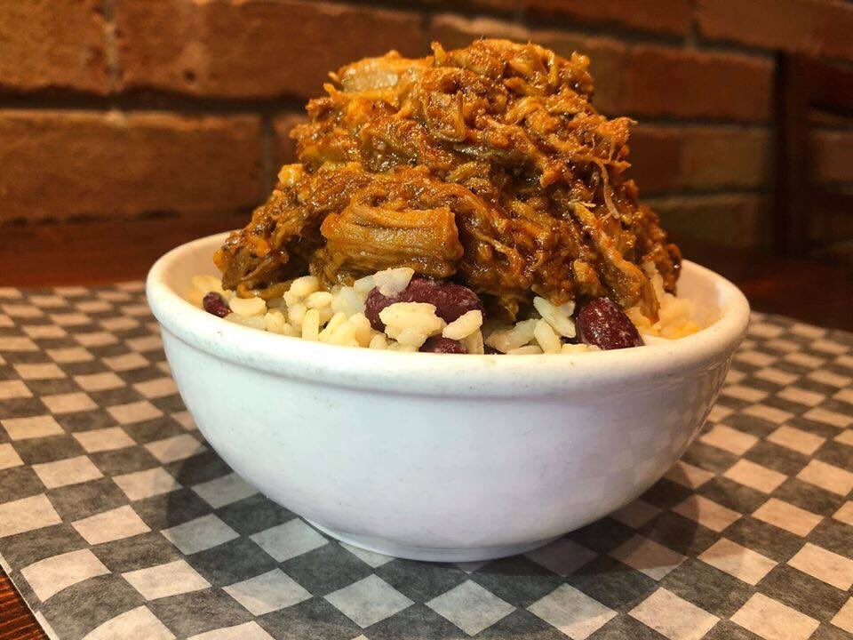 QCP_Official's tweet photo. Want something a little different but foodie-level delicious? Try our pulled pork with rice and beans.
Check us out on Skip The Dishes 
Open for PICK UP &amp; DELIVERY ONLY 11:30-8pm
.
.
.
.
. 
.
#quickchickenpickup #guelph #guelpheats #pulledpork #guelphlocal #guelphlocalbusiness https://t.co/4l0hlsEjdY
