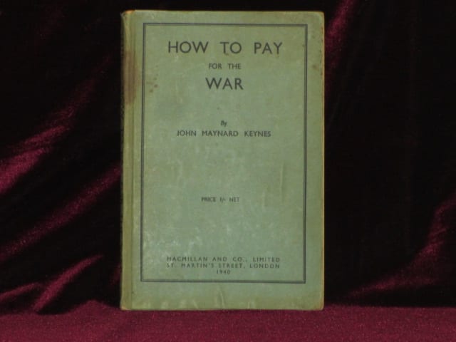 Keynes's 1940 pamphlet "How to Pay For the War" reframed the question of large-scale project financing. Rather than focusing on money (which governments can print at will), it focused on how to minimize public spending's impact on physical resources. https://ia801602.us.archive.org/18/items/in.ernet.dli.2015.499597/2015.499597.HOW-TO_text.pdf1/