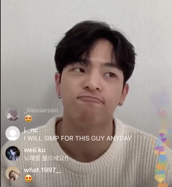 lately its been a situation where one cannot roam freely outside because of the pandemic. i think he mentioned something about helping those affected by the virus (not sure if he& #39;s done so, or he& #39;s going to do so) and wants us to pay attention to it too. couldnt catch it clearly