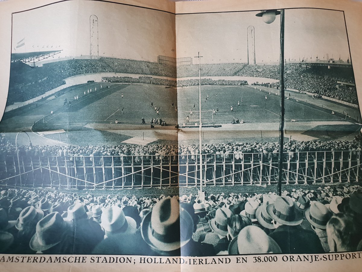 A draw in Amsterdam on April 8th 1934 would have been enough bar a mathematical miracle. Hopes were high of repeating a 2-0 win earned a couple of years before on Dutch soil. Johnny Squires and Paddy Moore had us 2-1 in front with a quarter of the game remaining. 2/