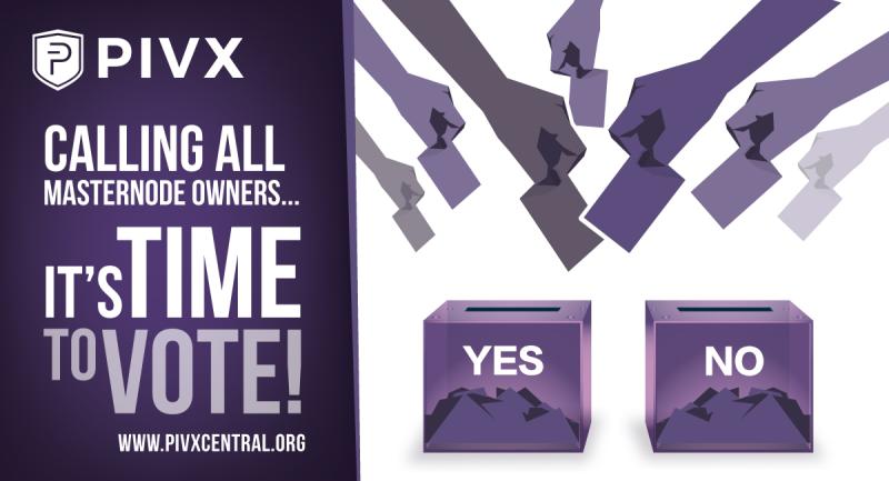 _PIVX's tweet photo. Just a little reminder to ALL of #PIVX's #Masternode owners, it's time to #VotePurple!  We have many amazing proposals this month, please check them out.
https://t.co/XLZsmcDbA6

$PIVX  #Blockchain #WednesdayMotivation https://t.co/FRxlgazNJt