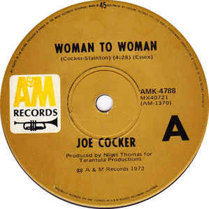 6. California Love by Tupac (1995)Original song.Woman to woman by Joe Cocker (1972)