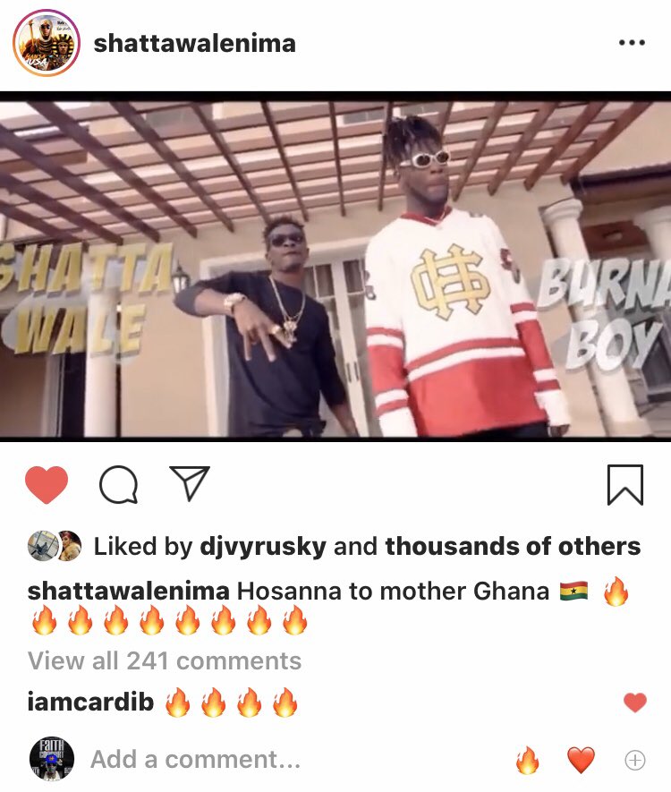 iamsamuelpagge's tweet photo. JUST INπππ
American Female Rapper @iamcardib, For The 3rd Time, Is Showing Her Love For @shattawalegh's Music. We Appreciate You Queen. Real Recognizes Realβπ½β€οΈ
Maybe, Just Maybe We Should Expect A Collaboration Soonπ€π½π₯
#ShattaCardi Will Be LITπ₯π₯
https://t.co/tT2CUZZJjy