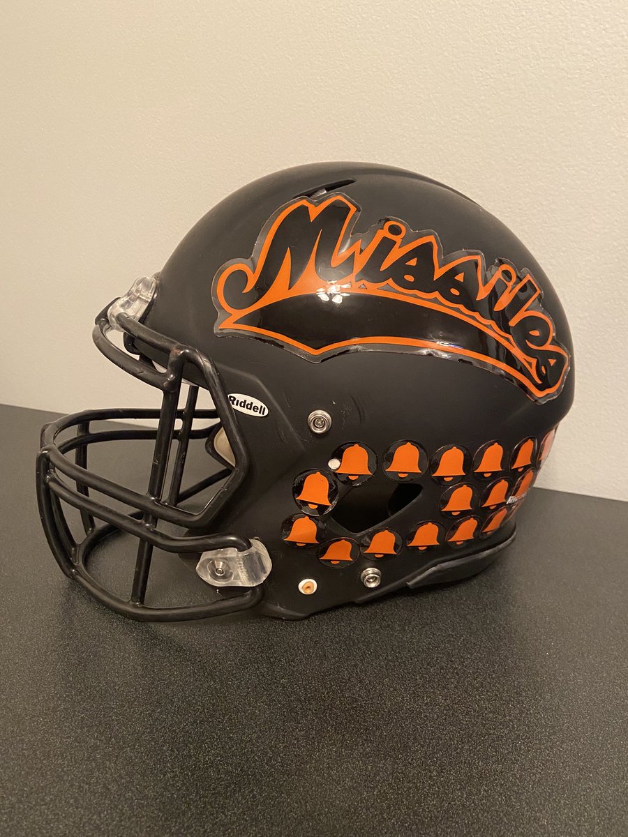 kleech82's tweet photo. @10tmyers Milledgeville Missiles with victory bell stickers that players can earn. https://t.co/BTms459R5H