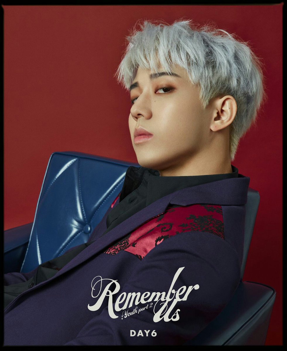 This was like Dowoon's way of telling everyone that he is ready for anything. The silver hair made him look like a cold prince but not the type who'll sweep you off of your feet but more of the type who'll make you surrender everything to him with just one look.