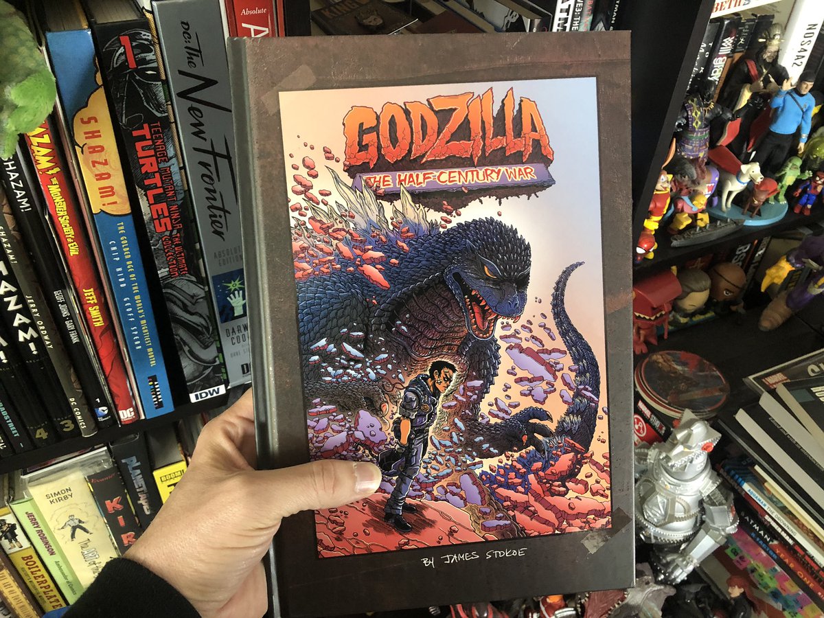 Our dream is to see  @HeGotGronch’s HALF CENTURY WAR transformed into an official GODZILLA flick. An epic saga unlike any other kaiju story we’ve witnessed with some of the most killer art in the medium. Available from  @IDWPublishing. Call your shops today!  #NCBD lives in  #NTYCBD!