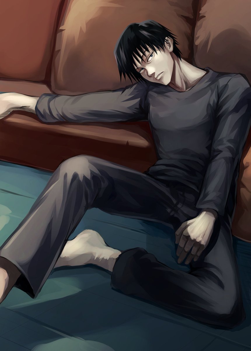 伏黒恵 呪術廻戦 パパ黒 伏黒甚爾 Clipstudio ピラのイラスト