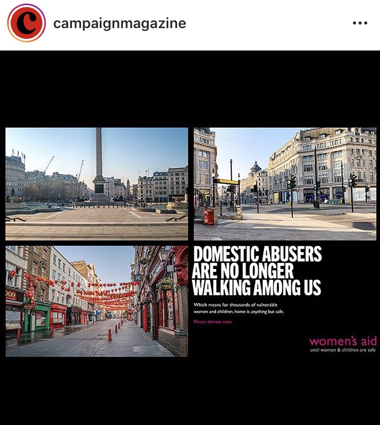 501120_Jamie's tweet photo. Amazing! I’ve been trying to write an ad related to child abuse and this pandemic. This is incredibly well done. https://t.co/YfRFCHI2IL