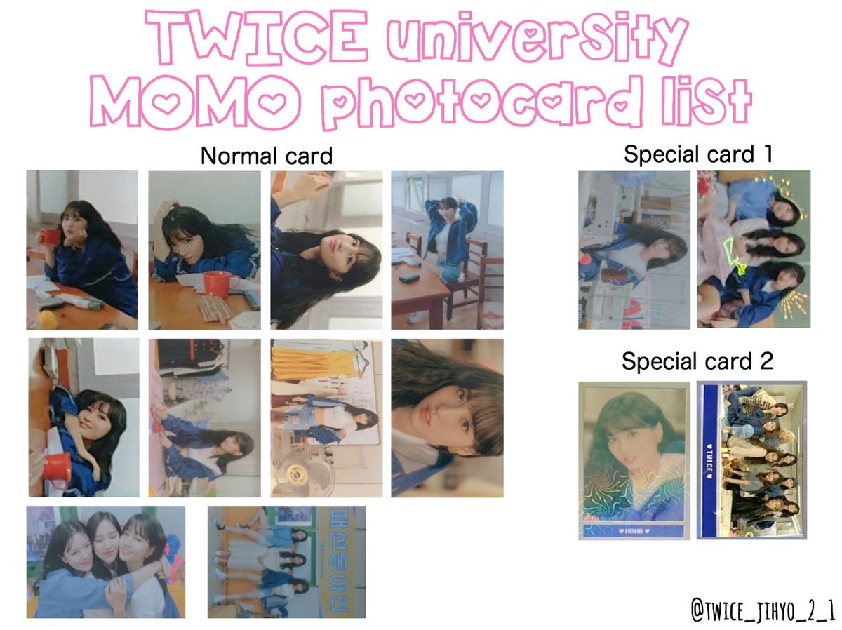 クルミ Twice University Trading Card List ナヨン ジョンヨン モモ 保存 いいね お気持ちrt Follow 今回はスピード重視で作ったのでかなり画質悪いです Twice リスト 一覧表 Twiceトレカ交換 T Co Hh3z6ehlfv クルミ Twice University Trading Card List ナヨン ジョンヨン モモ 保存 いいね お気持ちrt Follow 今回はスピード重視で作ったのでかなり画質悪いです Twice リスト 一覧表 Twiceトレカ交換 T Co Hh3z6ehlfv