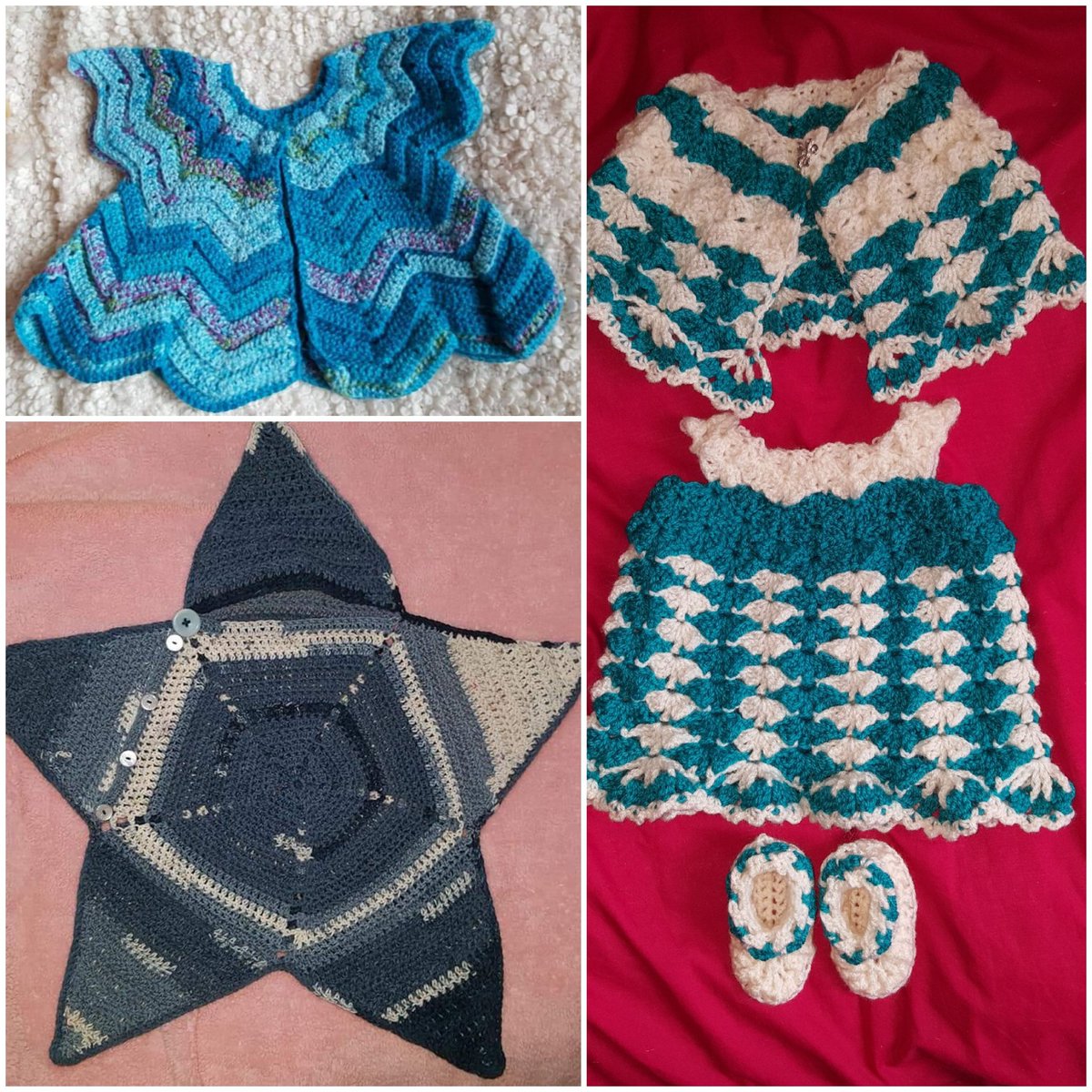 JulieKempJulie1's tweet photo. I love making #handmade #crochet #unique #baby #outfits, #pramsets, #blankets, baby #accessories and #mermaid/#fish #tails

https://t.co/kBdVovaiDd

#juliescraftandcrochet #Blackpool #UK #SmallBusinesses #lancashire #craft #oneofakind #photography #yarn #baby #gift #Handcrafted https://t.co/IGVo4VAziA