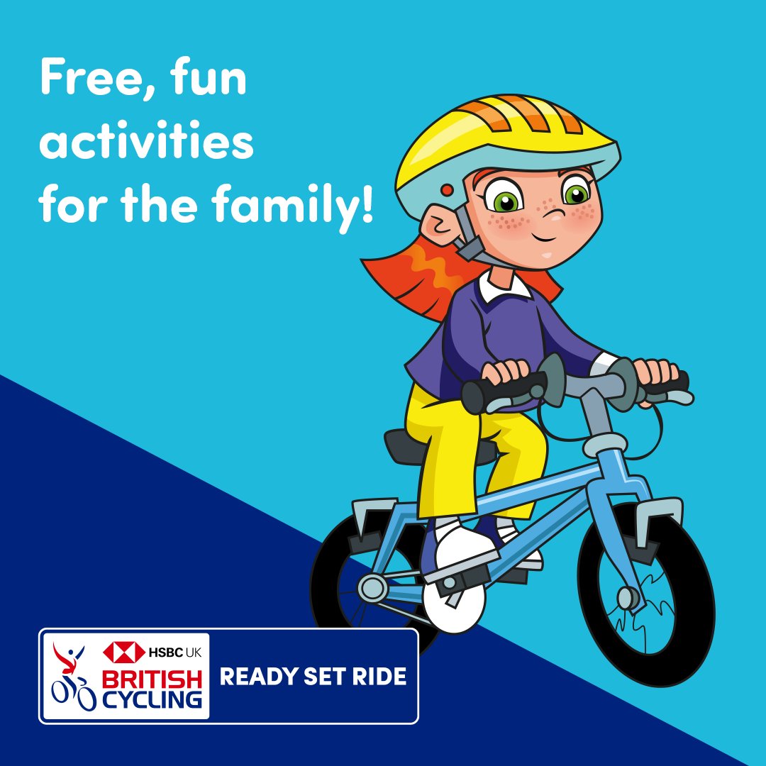 To keep your kids active during the school shutdown, visit our <a href="/HSBC_UK/">HSBC UK</a> #ReadySetRide activity hub for free videos and guides to help your little ones learn how to ride a bike 👍

Get started 🔗 bit.ly/2WXwkbV