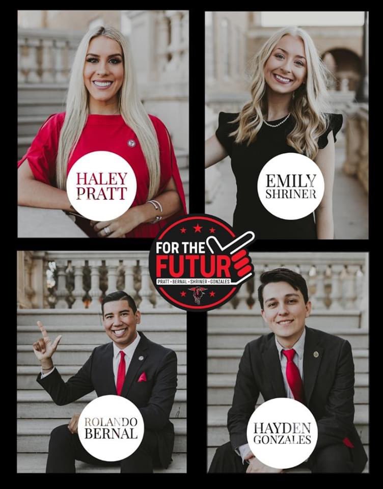Texas Tech Students! VOTE NOW at ttu.edu/vote ⭐️ Vote For The Future! Pratt⚡️Bernal⚡️Shriner⚡️Gonzales