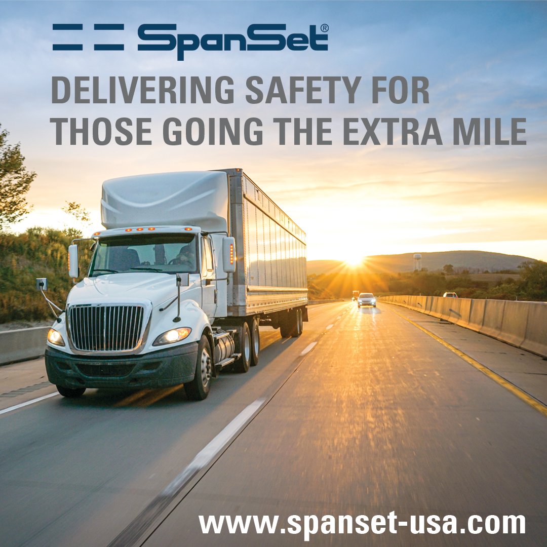 spansetusa's tweet photo. When cargo is more valuable than ever and the safety of our truck drivers is critical, SpanSet is proud to be supporting key workers within the load hauling industry.
As a recognized core supplier to key sectors, SpanSet is open and here to help. How can we support you? #spanset https://t.co/JZucCPKAxc