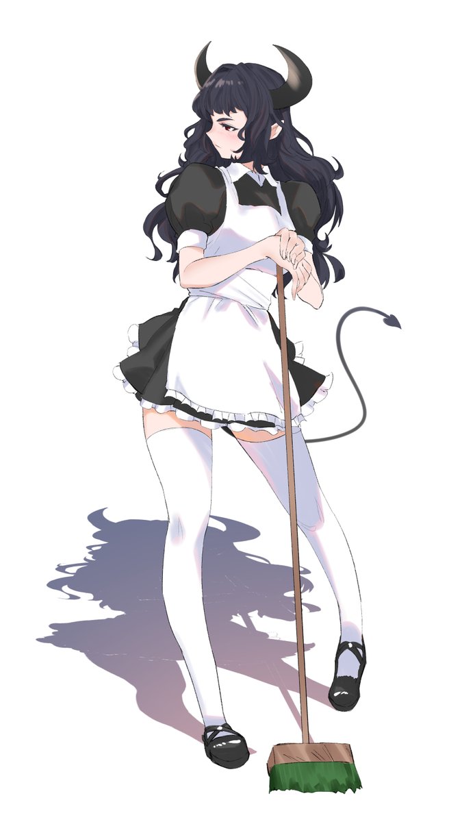 悪魔っ娘メイド #創作 