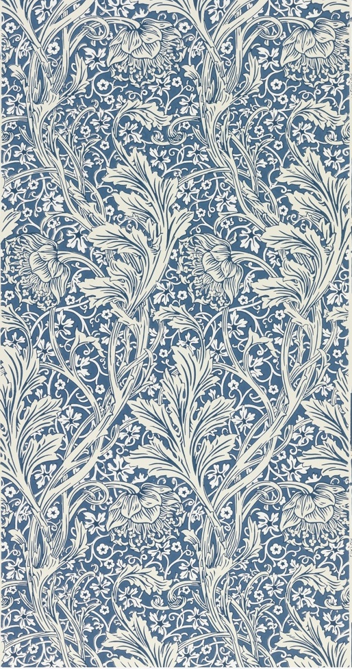 Pattern 135: "Arcadia", wallpaper. May Morris, c. 1886.Printed: Jeffrey & Co.Image: Cooper Hewitt