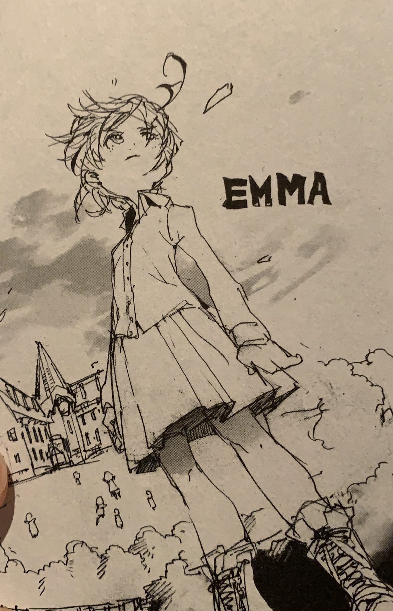 Chico Carlito 約束のネバーランドのエマ鬼説 指が6本とか挿絵とか色々言われてるけど シンプルに Emma 閻魔 じゃない 約束のネバーランド T Co Bnz7oa07ql Twitter