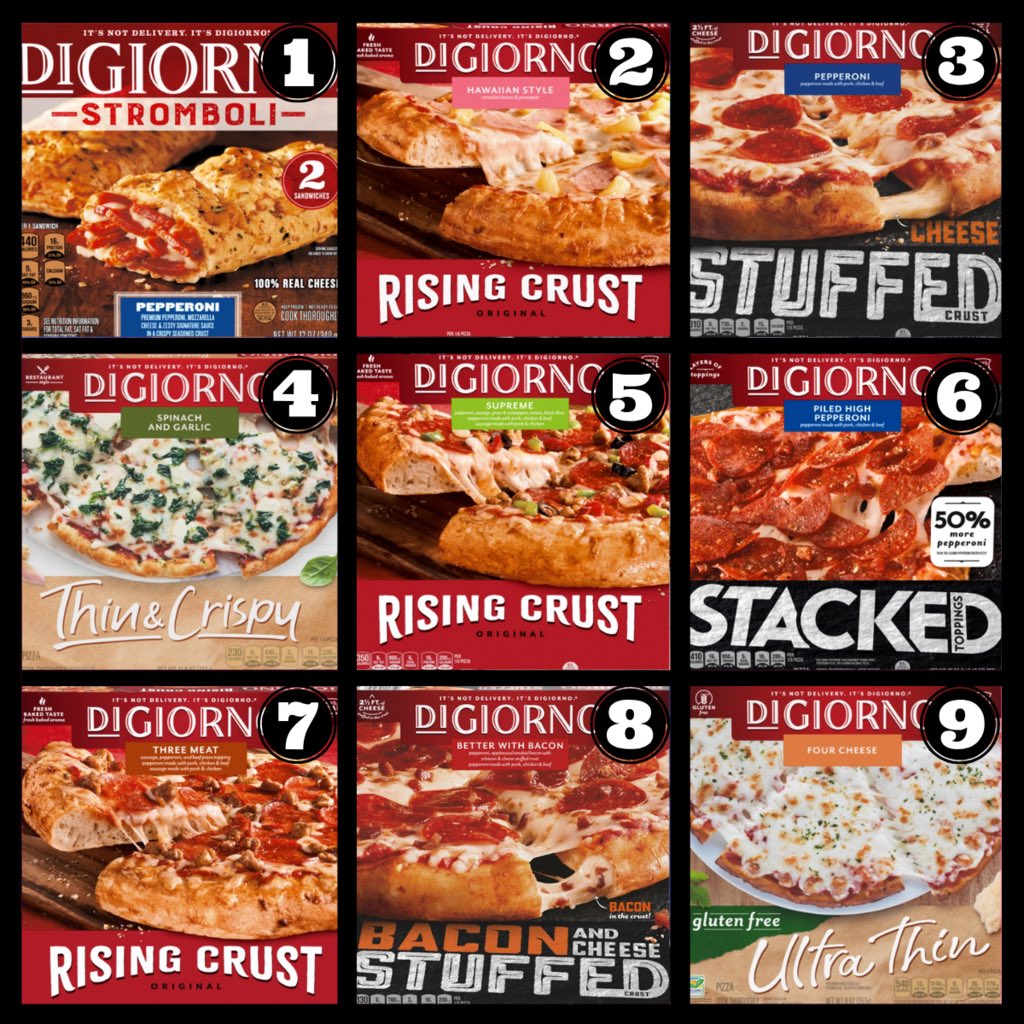DiGiorno's tweet photo. You can only choose 3...choose wisely! https://t.co/5EGEuxnxdd