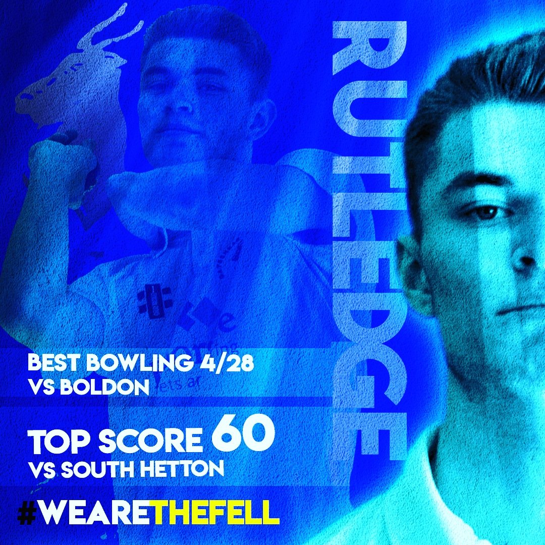 GatesheadFellCC's tweet photo. Today's stat attack is @AidanRutledge9

#cricket #cricketfamily #cricketdesign #wearethefell https://t.co/YiHUhFv7h9