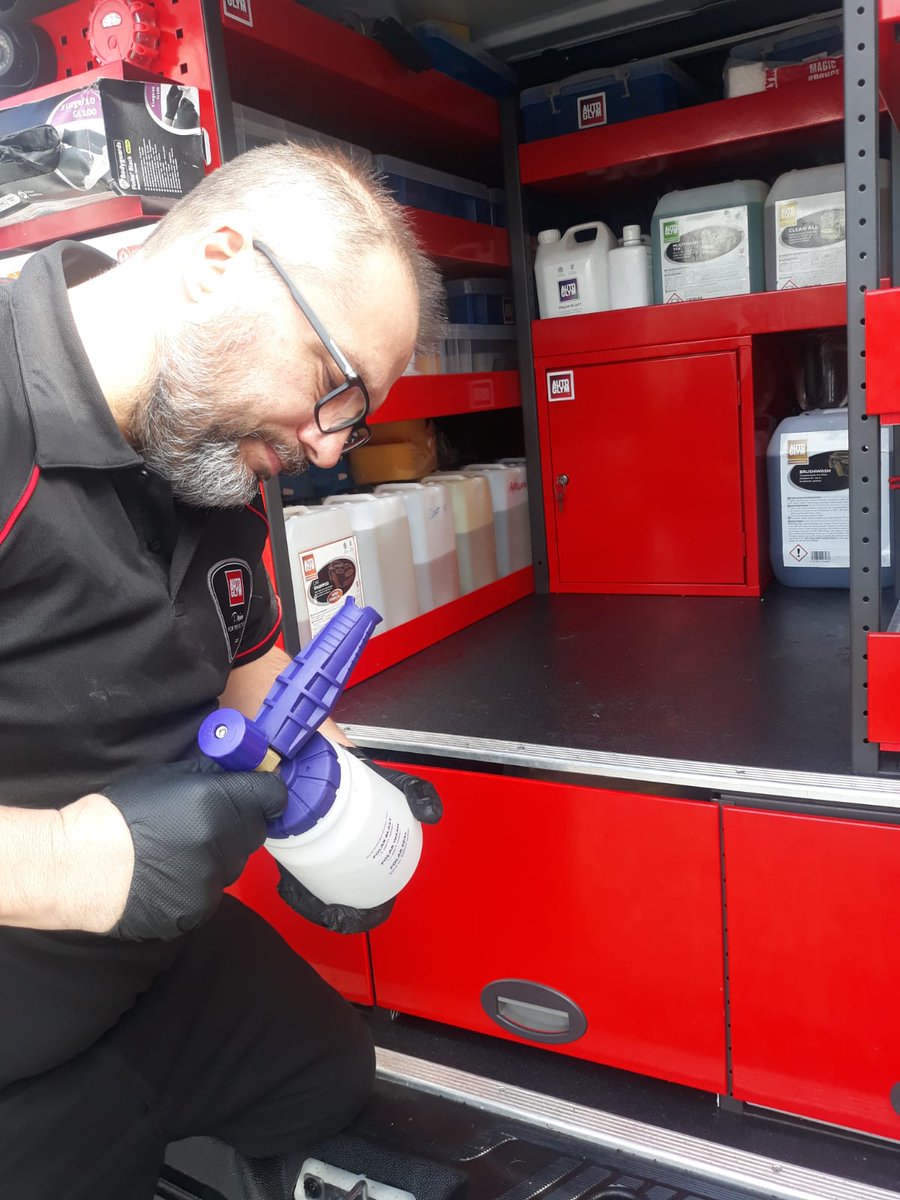AutoglymPro's tweet photo. A bad workman blames his tools. Now is a great opportunity to get your pressure washer and machine polishers out to give them the once over. Now is a great time for a mid-life refresh of your gear. #loveyourvan #loveyourgear https://t.co/RXzE0taVyi